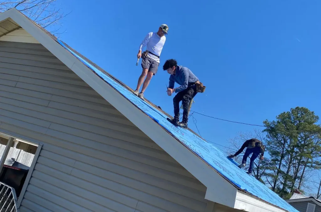 Lucky B Roofing Owner Bennett Waite