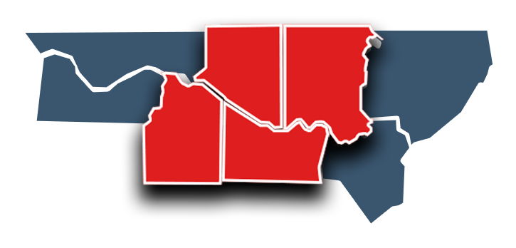 Lucky B Roofing Service Area